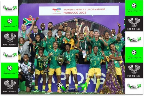 NEWS SCOOP: BANYANA BANYANA CROWNED CONTINENTAL CHAMPIONS - Banyana Banyana defeated Morocco 2-1 to win their maiden WAFCON title.