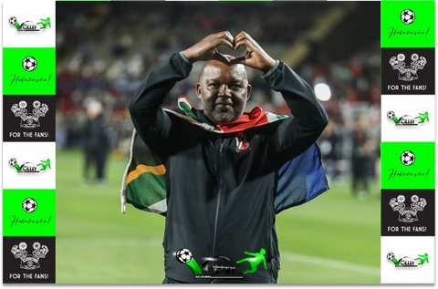 NEWS SCOOP: JINGLES EXTENDS AL AHLY STAY - Pitso Mosimane has signed a two-year contract extension with Al Ahly.